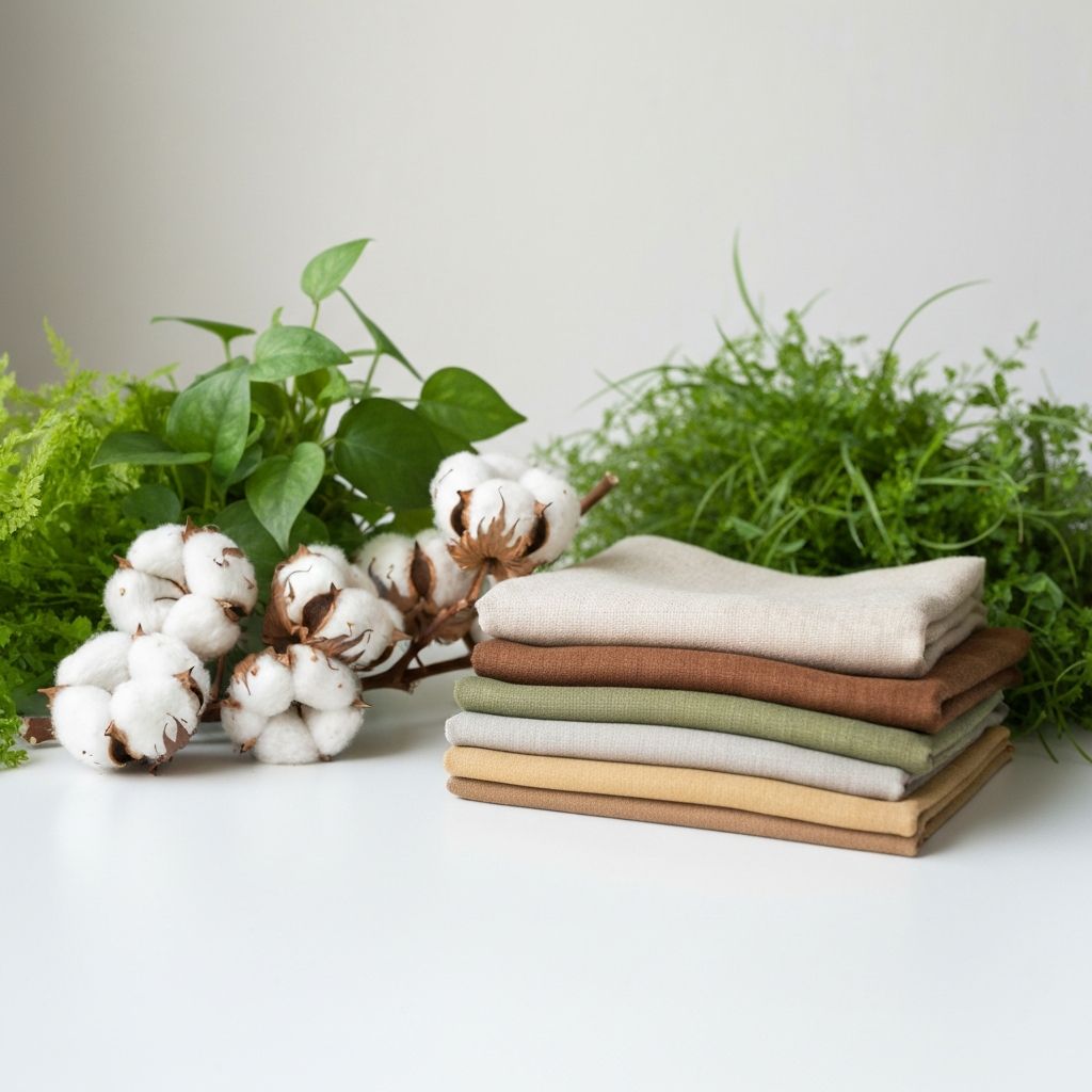 Eco-friendly fabric and natural materials